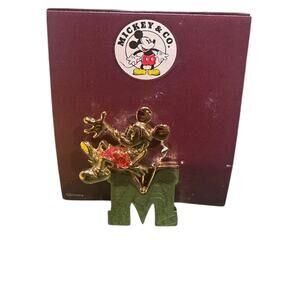 Mickey & Co M pin NWT-RARE